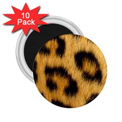 Animal Print Leopard 2 25  Magnets (10 Pack)  by NSGLOBALDESIGNS2