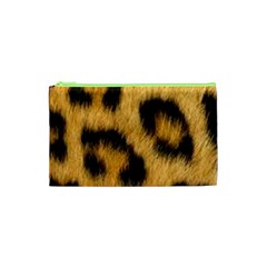 Animal Print Leopard Cosmetic Bag (xs) by NSGLOBALDESIGNS2