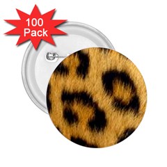 Animal Print Leopard 2 25  Buttons (100 Pack)  by NSGLOBALDESIGNS2