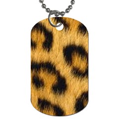 Animal Print Leopard Dog Tag (one Side) by NSGLOBALDESIGNS2