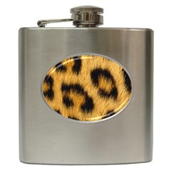 Animal Print Leopard Hip Flask (6 Oz)