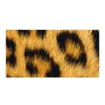 Animal print Leopard Satin Wrap Front