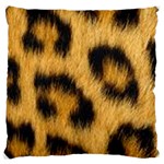 Animal print Leopard Large Cushion Case (One Side) Front