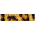 Animal print Leopard Small Flano Scarf Front