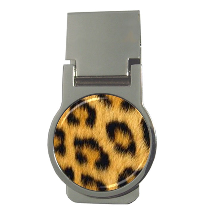 Animal print Leopard Money Clips (Round) 