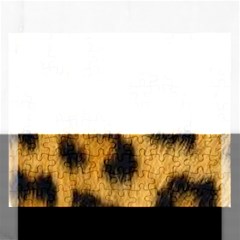 Animal Print Leopard Rectangular Jigsaw Puzzl by NSGLOBALDESIGNS2