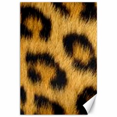 Animal Print Leopard Canvas 12  X 18  by NSGLOBALDESIGNS2