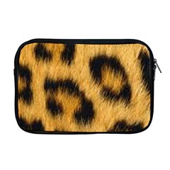 Animal Print Leopard Apple Macbook Pro 17  Zipper Case by NSGLOBALDESIGNS2