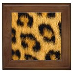 Animal print Leopard Framed Tiles Front