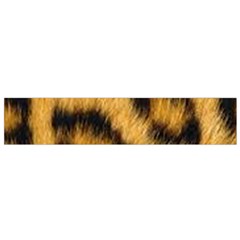 Animal Print Leopard Small Flano Scarf by NSGLOBALDESIGNS2