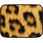 Animal print Double Sided Fleece Blanket (Mini)  35 x27  Blanket Front