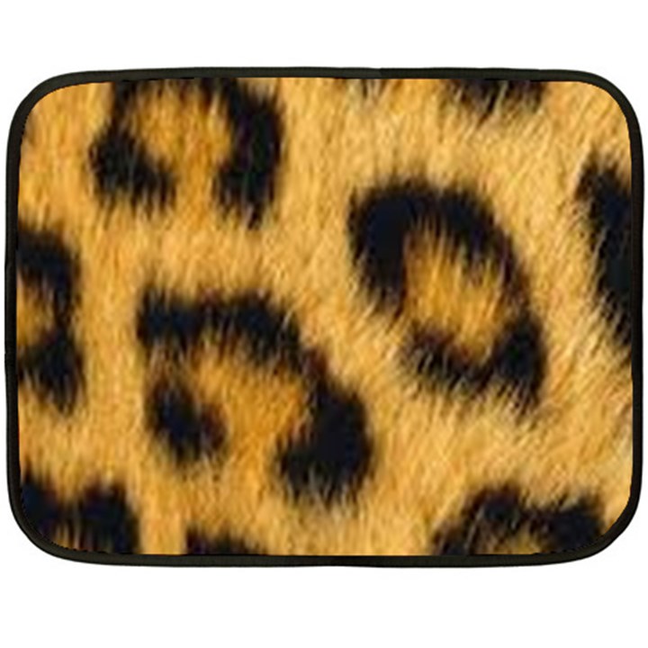 Animal print Double Sided Fleece Blanket (Mini) 