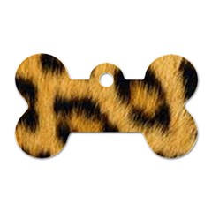 Animal Print 3 Dog Tag Bone (one Side) by NSGLOBALDESIGNS2