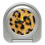 Animal print 3 Travel Alarm Clock Front