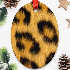 Animal Print 3 Ornament (oval) by NSGLOBALDESIGNS2