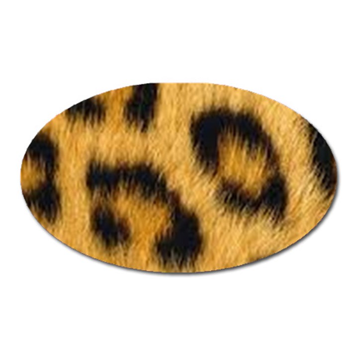 Animal print 3 Oval Magnet