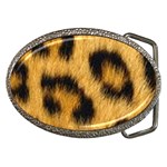 Animal print 3 Belt Buckles Front