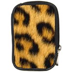 Animal print 3 Compact Camera Leather Case Front