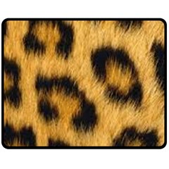 Animal Print 3 Fleece Blanket (medium)  by NSGLOBALDESIGNS2