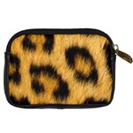 Animal print 3 Digital Camera Leather Case Back