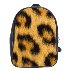 Animal Print 3 School Bag (large) by NSGLOBALDESIGNS2