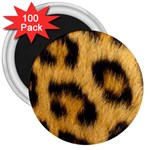 Leopard print 3  Magnets (100 pack) Front