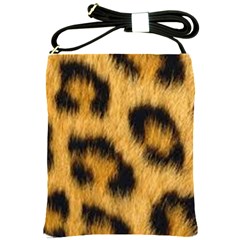 Leopard Print Shoulder Sling Bag by NSGLOBALDESIGNS2