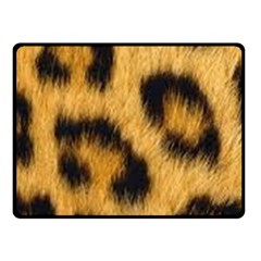 Leopard Print Fleece Blanket (small) by NSGLOBALDESIGNS2