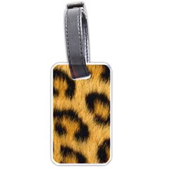 Leopard Print Luggage Tags (one Side) 