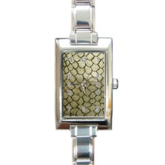 Snake Print Rectangle Italian Charm Watch by NSGLOBALDESIGNS2