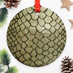 Snake Print Ornament (round) by NSGLOBALDESIGNS2