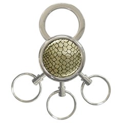 Snake Print 3-ring Key Chains by NSGLOBALDESIGNS2