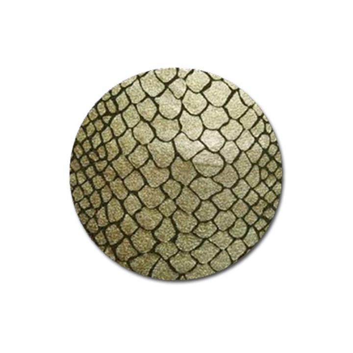 Snake print Magnet 3  (Round)