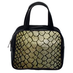 Snake Print Classic Handbag (one Side) by NSGLOBALDESIGNS2