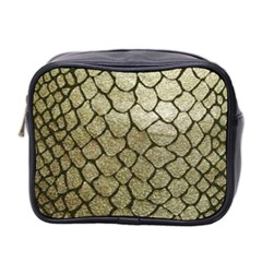 Snake Print Mini Toiletries Bag (two Sides) by NSGLOBALDESIGNS2