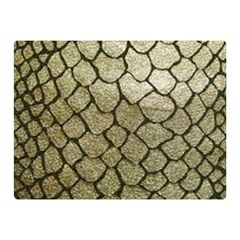 Snake Print Double Sided Flano Blanket (mini)  by NSGLOBALDESIGNS2