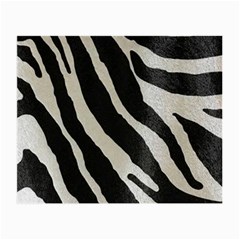 Zebra Print Small Glasses Cloth (2-side) by NSGLOBALDESIGNS2