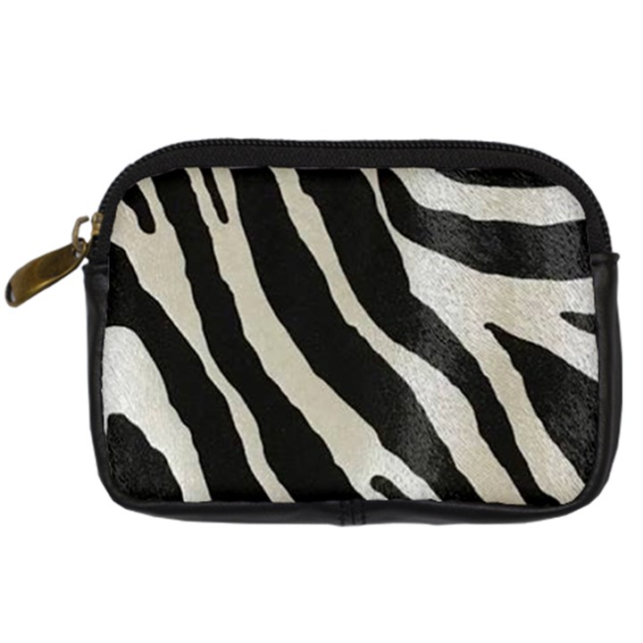 Zebra print Digital Camera Leather Case