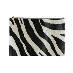 Zebra Print Cosmetic Bag (large) by NSGLOBALDESIGNS2