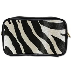 Zebra Print Toiletries Bag (two Sides) by NSGLOBALDESIGNS2