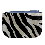 Zebra print Large Coin Purse Back