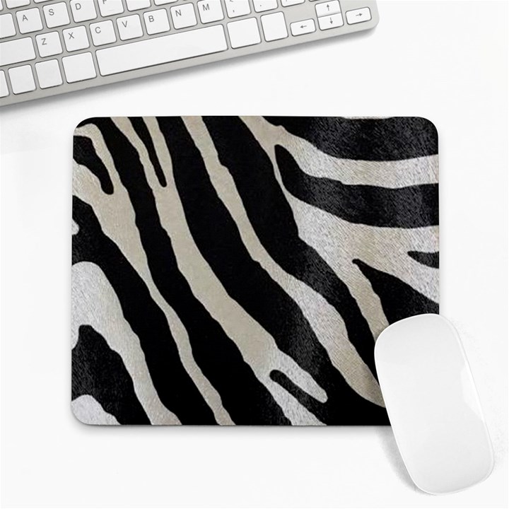 Zebra print Large Mousepads