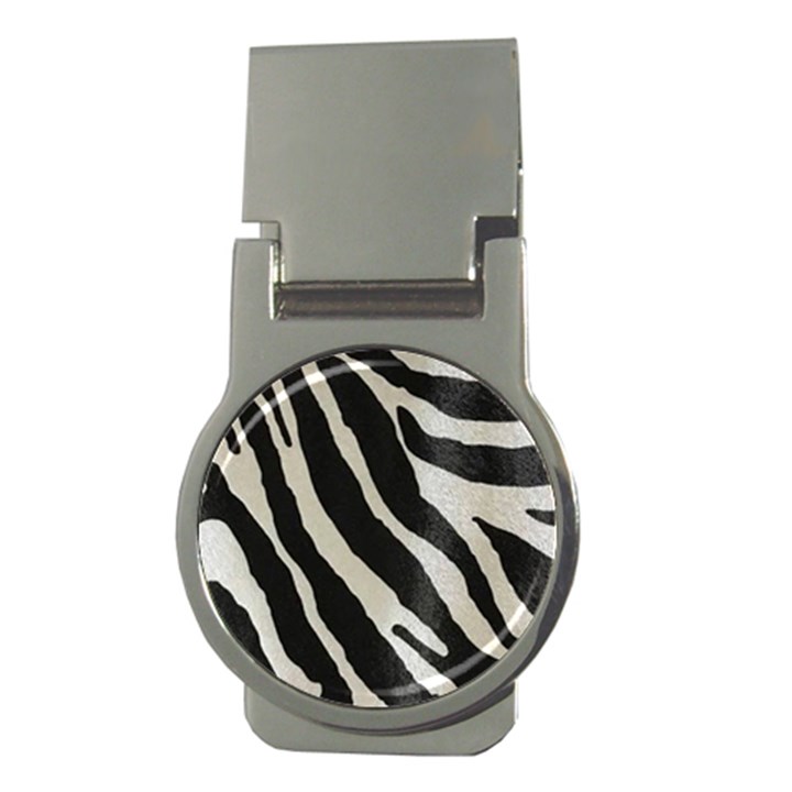 Zebra print Money Clips (Round) 