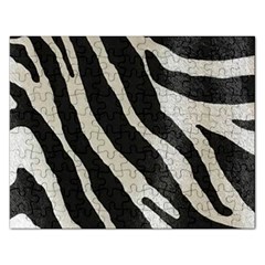 Zebra Print Rectangular Jigsaw Puzzl by NSGLOBALDESIGNS2