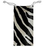 Zebra print Jewelry Bag Back