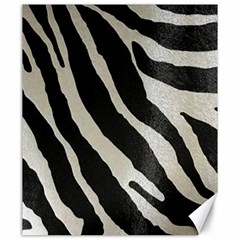 Zebra Print Canvas 20  X 24  by NSGLOBALDESIGNS2