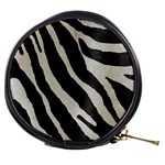 Zebra print Mini Makeup Bag Front