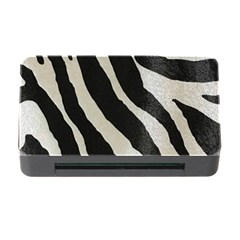 Zebra Print Memory Card Reader With Cf by NSGLOBALDESIGNS2