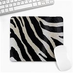 Zebra print Large Mousepads Front