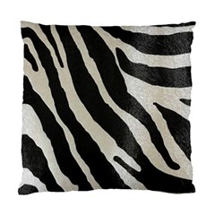 Zebra Print Standard Cushion Case (one Side) by NSGLOBALDESIGNS2